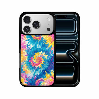 iPhone 17 Pro Case — Small Tie Dye Swirl Pattern Tie, Customized Protective Case