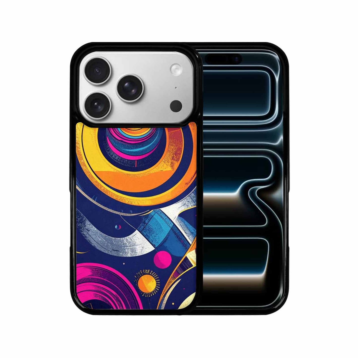 iPhone 17 Pro Case — Disco Cartoon Art Pattern Cartoon Cute, Custom Designed Case Cover
