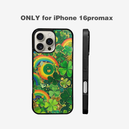 iPhone 16 Pro Max Case — St Patrick\'s Clover St Patrick\'s Clover, Custom Printed Phone Case