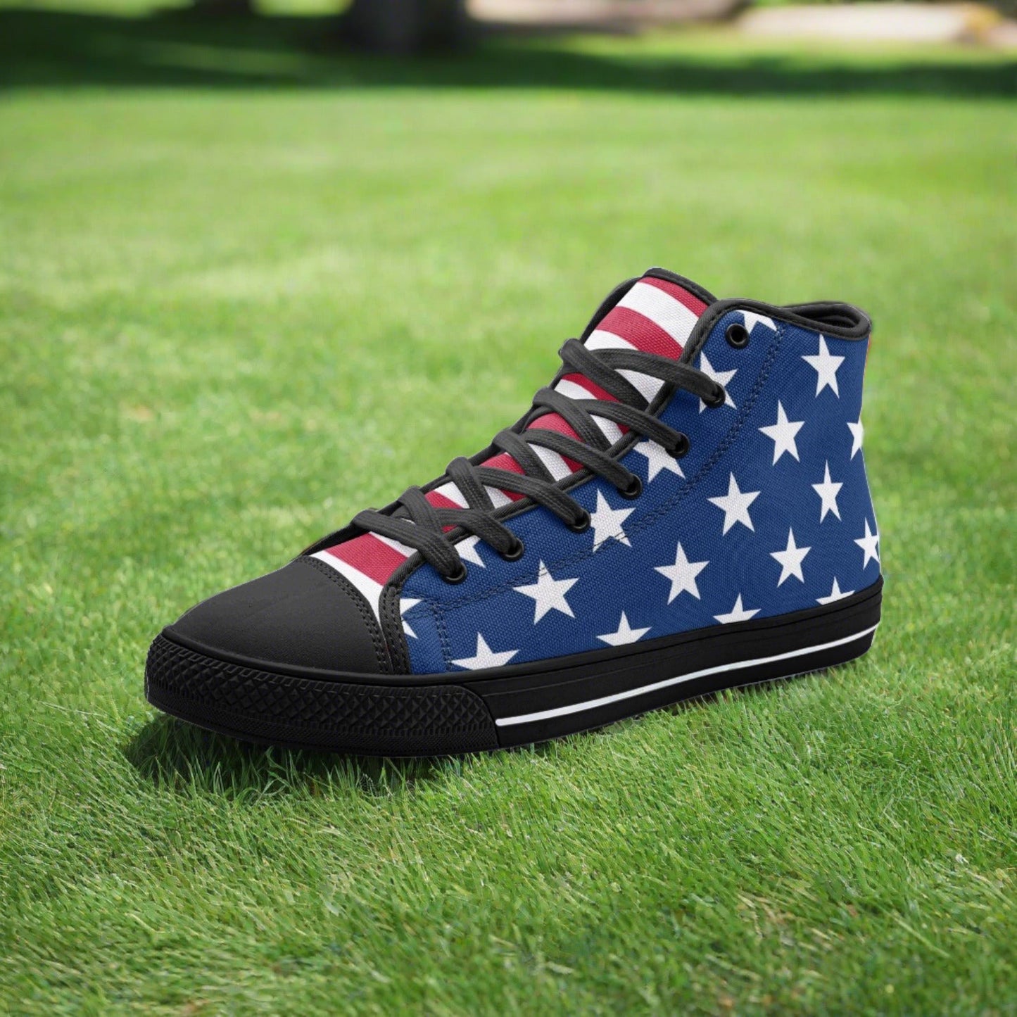 Monarch Red Gold Wearable Bold Art - Freaky Shoes | Custom Art Sneakers