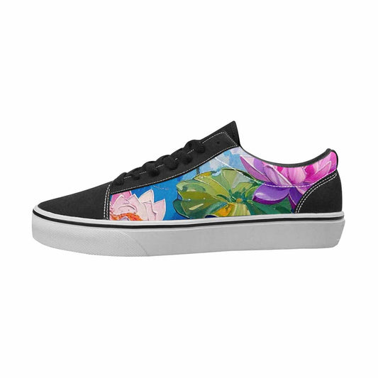 MEN'S Monet Full Color Canvas Artist-designed Surreal Custom Art Shoes