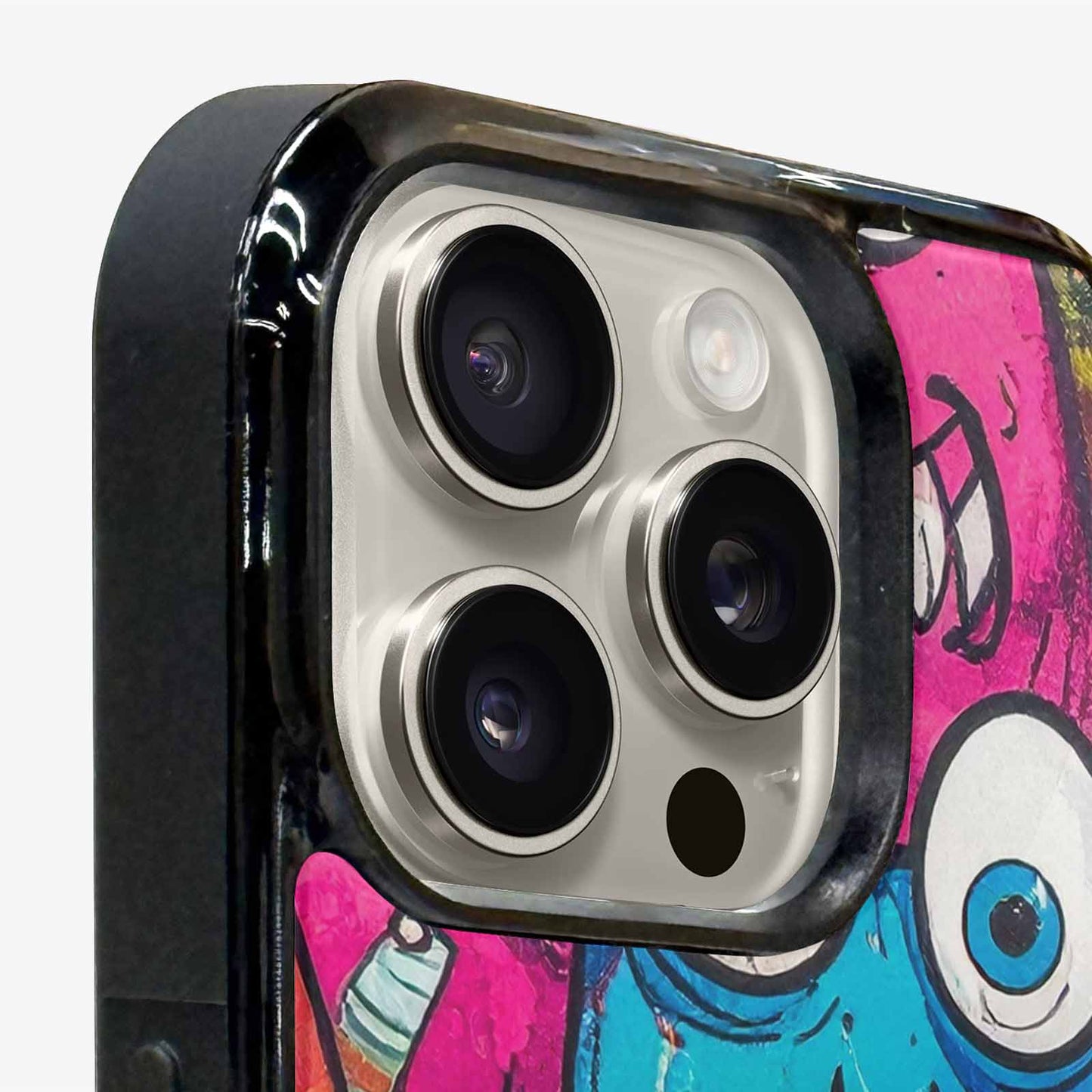 iPhone 16 Pro Case — Goofy Cartoon Monster, Personalized Phone Case