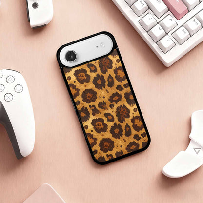 iPhone 17 Air Case — Classic Leopard Print Warm Golden Animal, Original Design Phone Case
