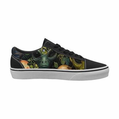 WOMEN'S Aliens Lace-Up Canvas Surreal Shoes