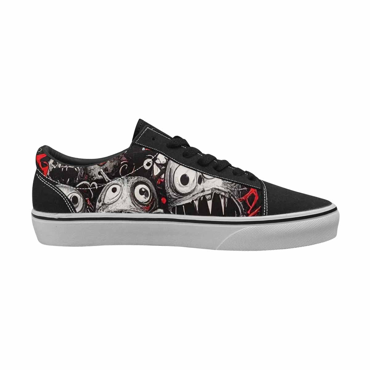 WOMEN'S Multi Lace-Up Canvas Grunge Custom Shoes