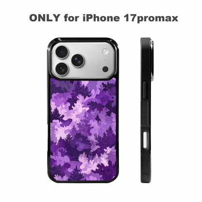 iPhone 17 Pro Max Case — Small Military Camouflage Blotch Camo, Original Design Phone Case