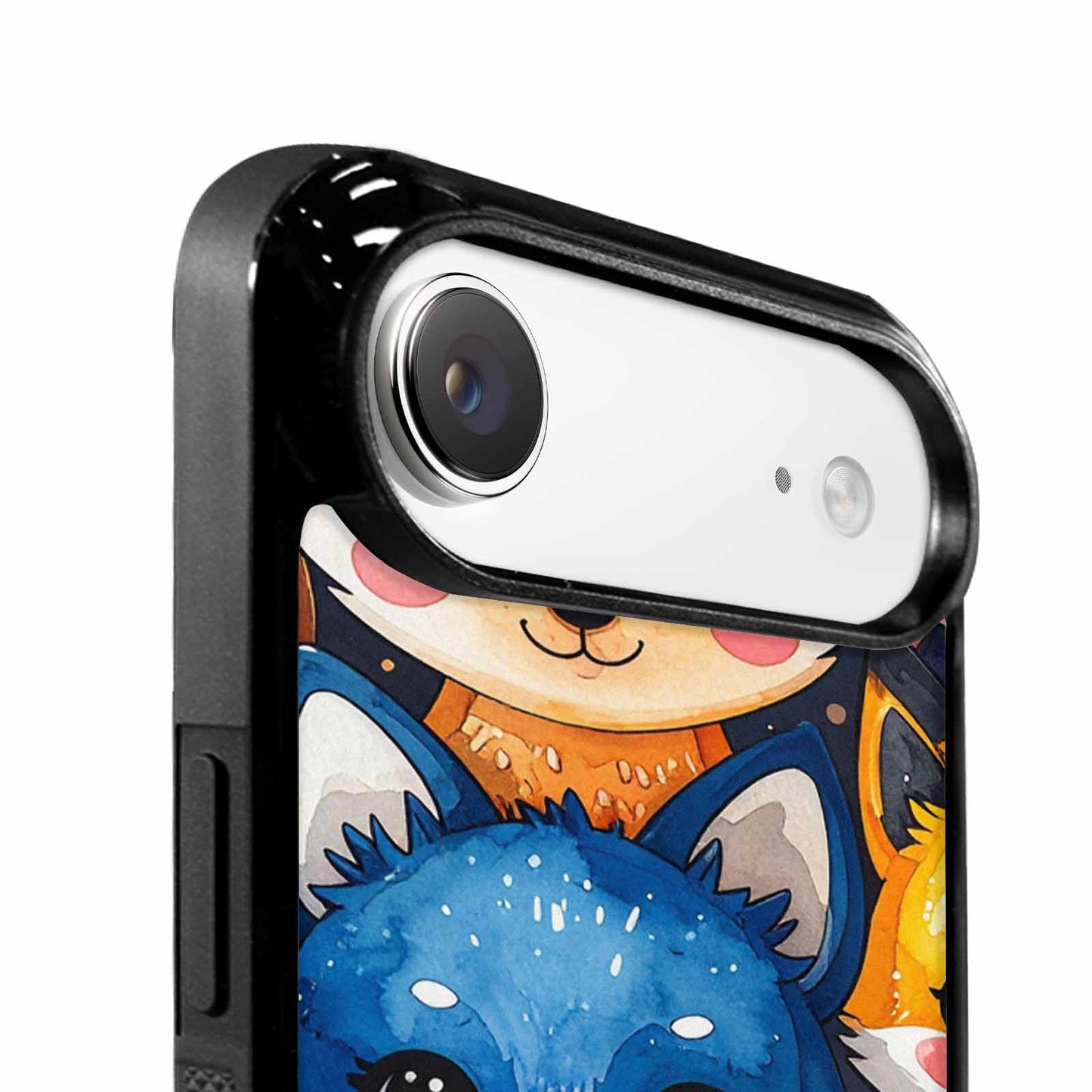 iPhone 17 Air Case — Watercolor Kawaii Fox Faces Watercolor Abstract, Custom Phone Case