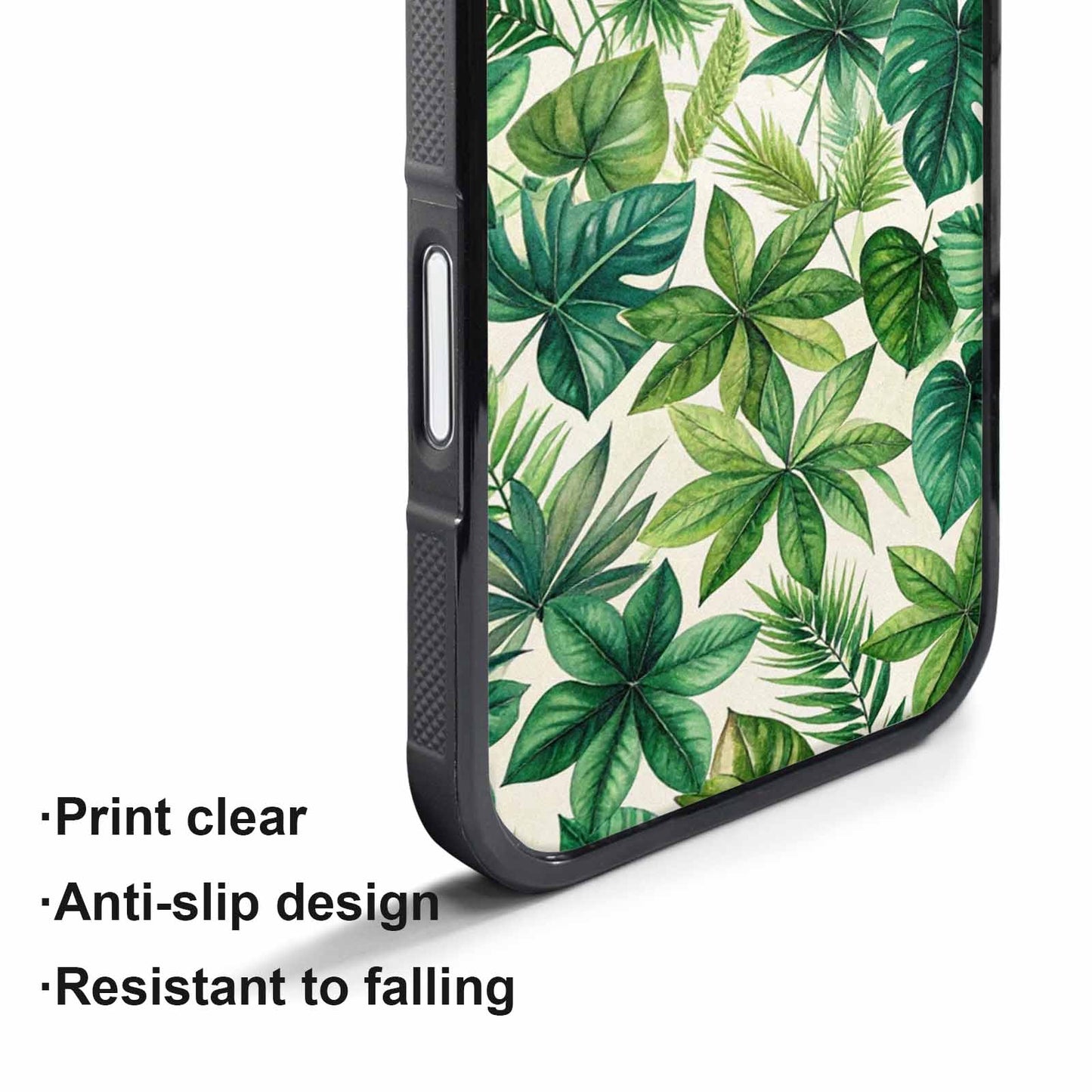 iPhone 17 Air Case — Small Seven Point Palmate Leaf Floral, Custom Phone Case