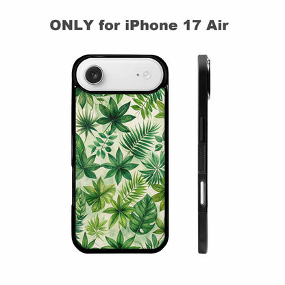 iPhone 17 Air Case — Small Seven Point Palmate Leaf Floral, Original Design Phone Case