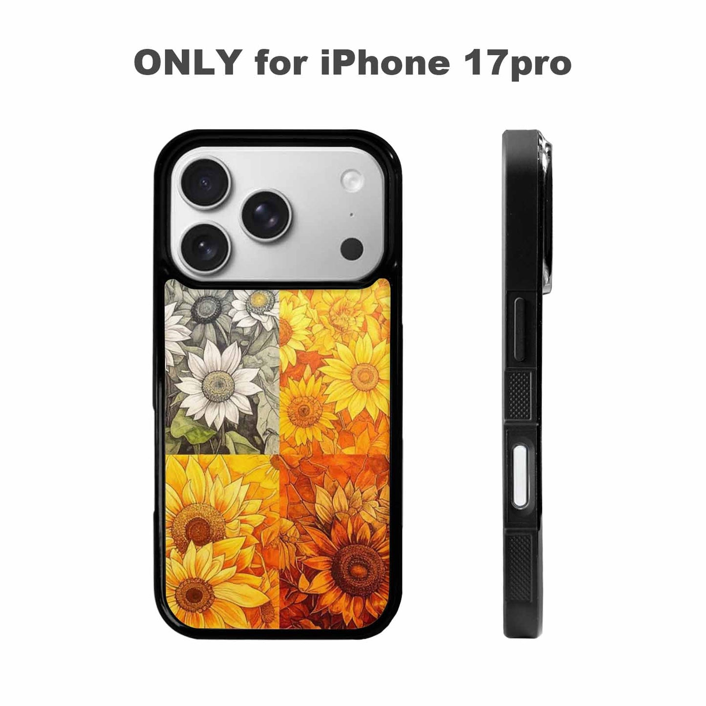 iPhone 17 Pro Case — Blend Melt Them Together Small Floral, Custom Designed Case Cover