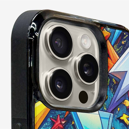 iPhone 16 Pro Case — Lightning Bolt Storm Pattern Hundreds Of, Unique Phone Case Design