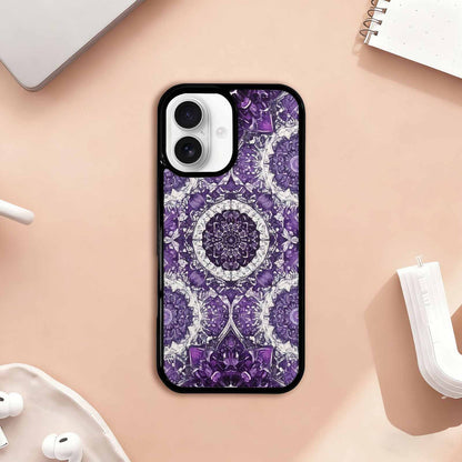 iPhone 17 Case — Small Mandala Pattern, Randomly Floral, Unique Phone Case Design