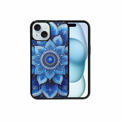 iPhone 15 Case — Boho Mandala Custom, Custom Printed Phone Case