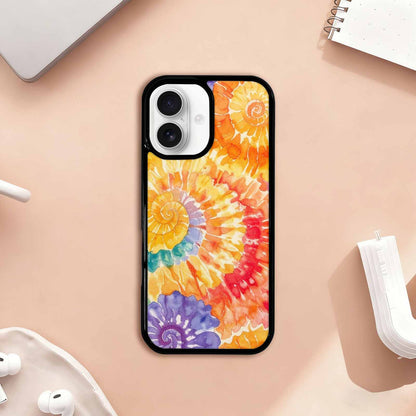 iPhone 17 Case — Small Tie Dye Swirl Tie Dye, Original Design Phone Case