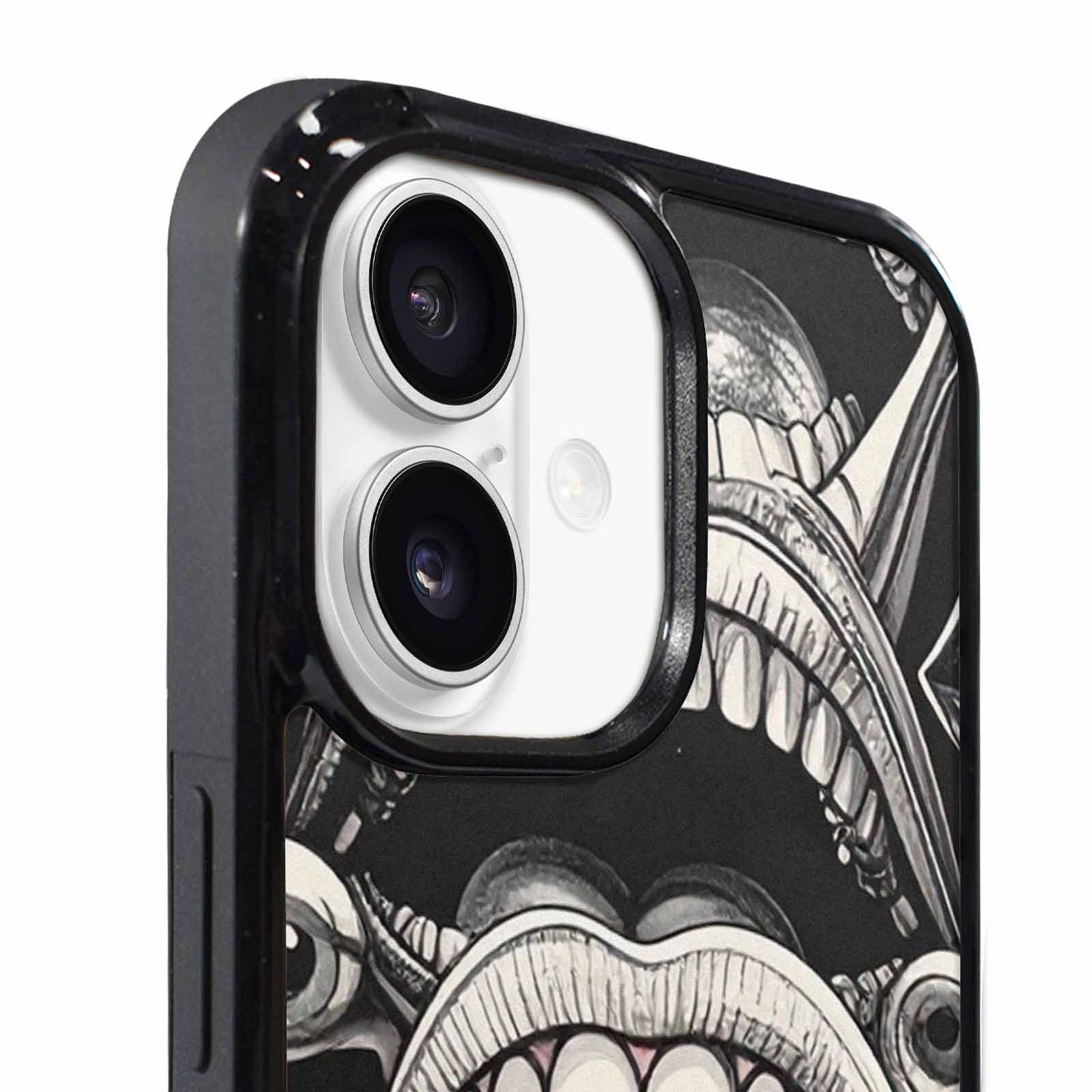 iPhone 17 Case — Googly Cartoon Mouths Cartoon Cute, Custom Phone Case