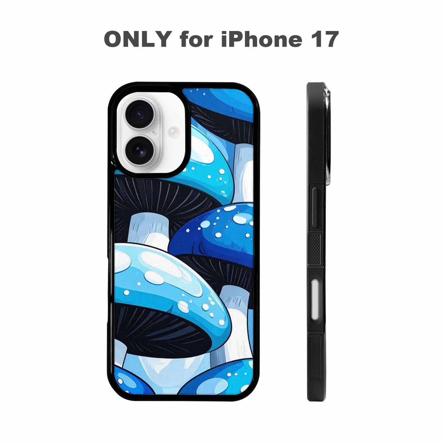 iPhone 17 Case — Vivid Winter Mushroom Cartoon Cute, Custom Made Phone Cover