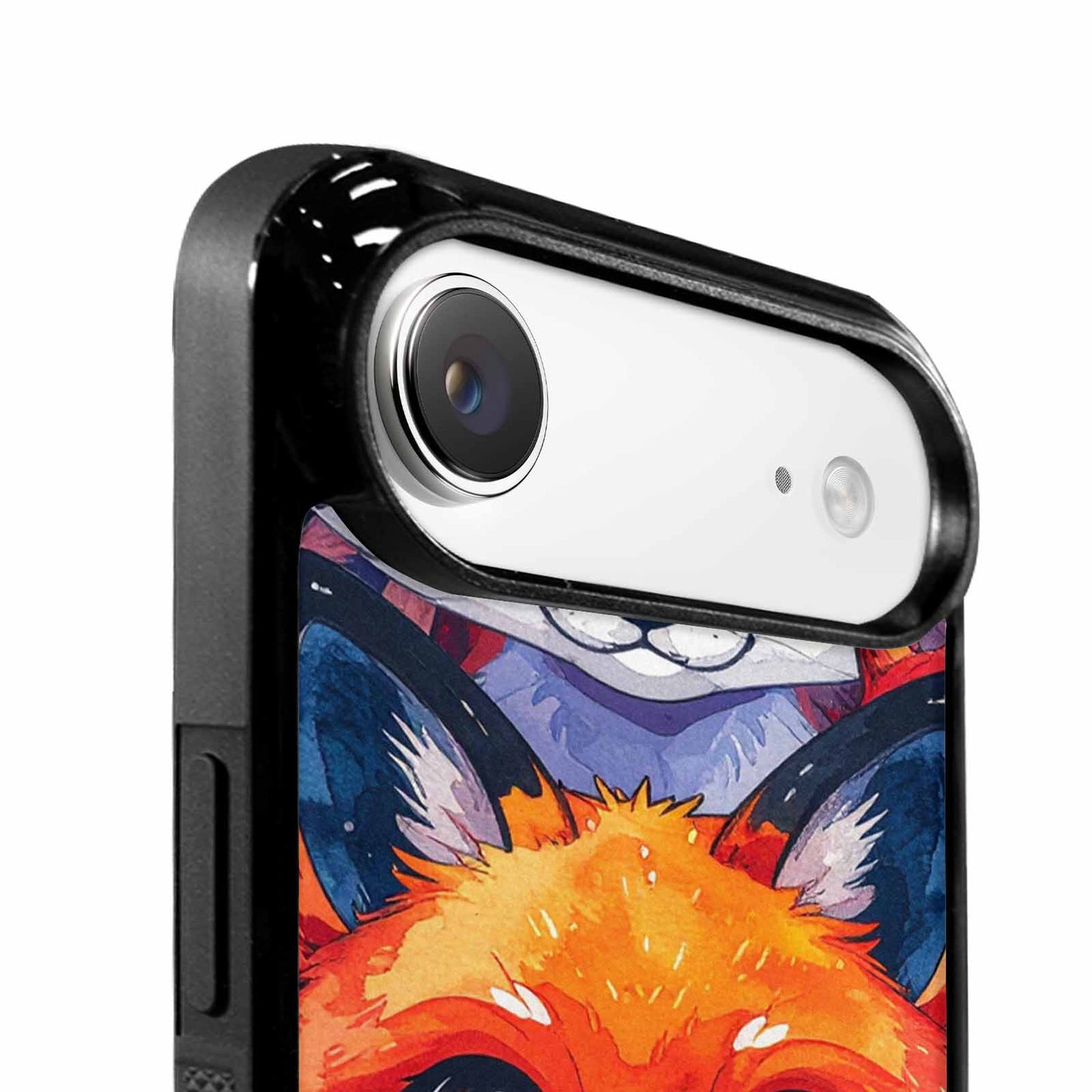 iPhone 17 Air Case — Watercolor Kawaii Fox Faces Watercolor Abstract, Personalized Phone Case