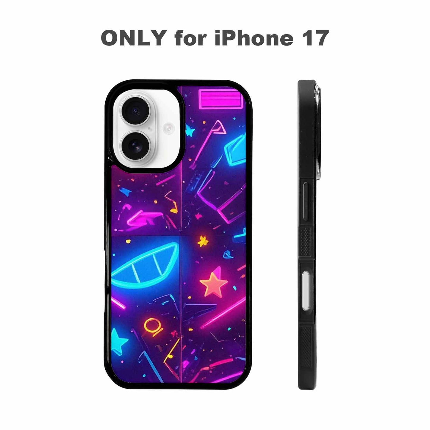 iPhone 17 Case — Retro Motif Retro Motifs Retro Vintage, Custom Print Case Cover