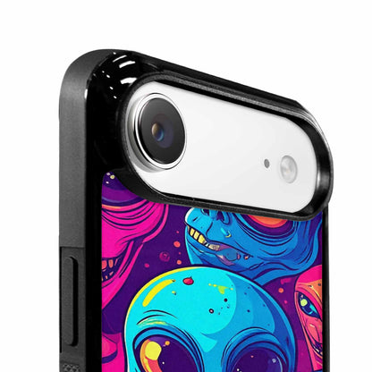 iPhone 17 Air Case — Alien Ufo Cartoon Alien Scifi, Custom Made Phone Cover