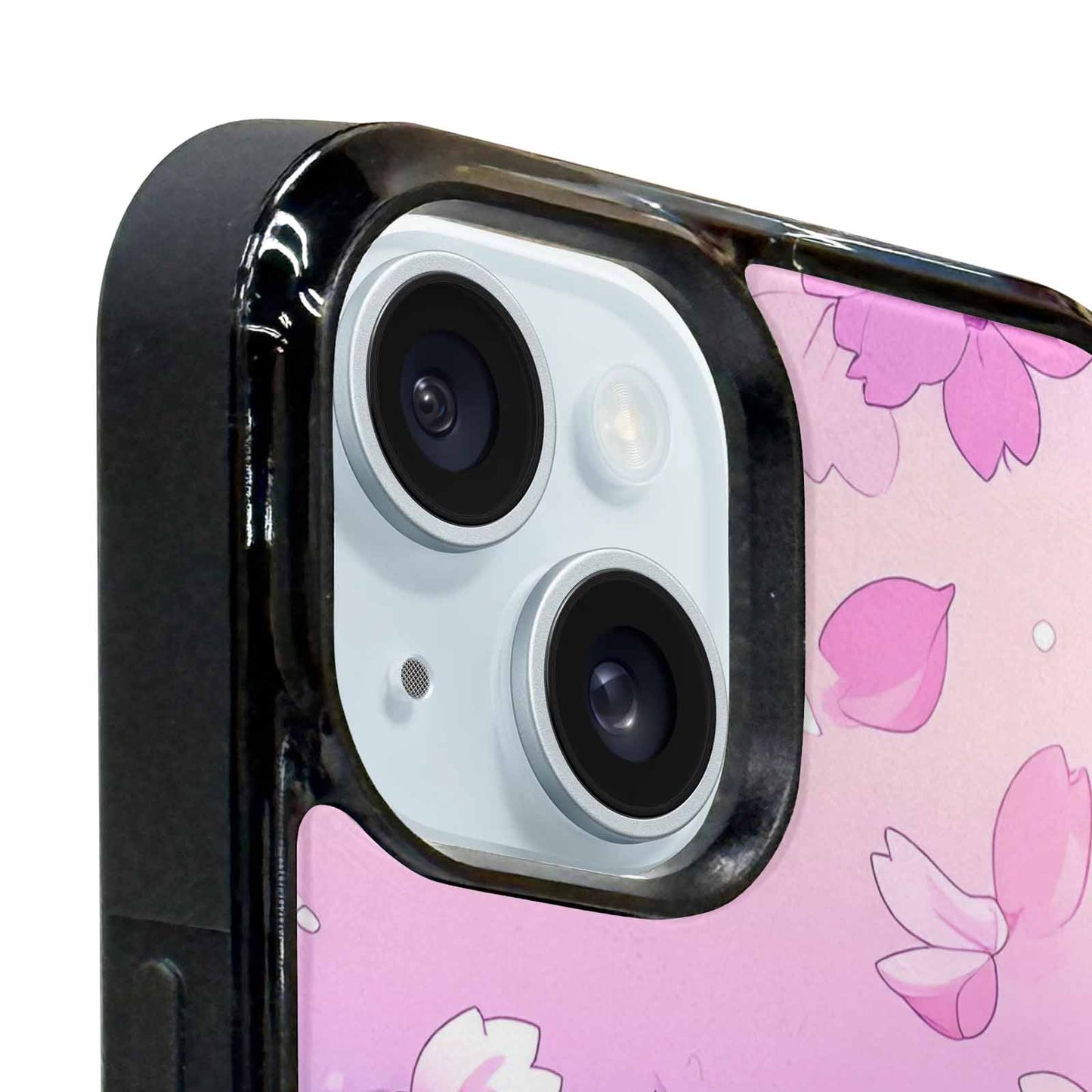 iPhone 15 Case — Anime Cherry Blossom Custom, Unique Phone Case Design