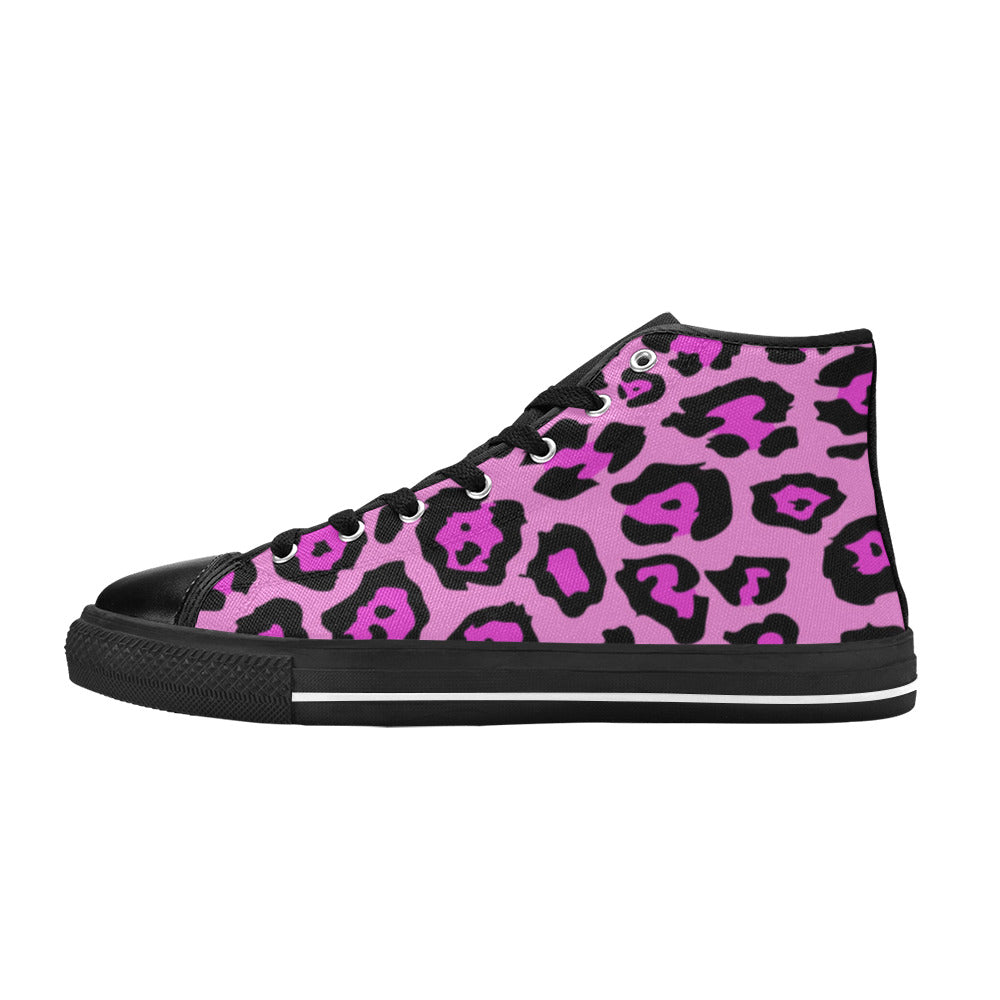 MEN'S Animal Print 00126 Men’S High Top Canvas Aesthetic Shoes