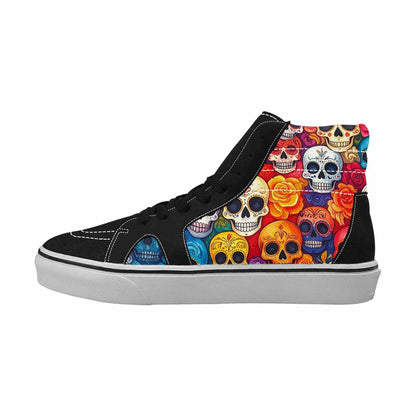 WOMEN'S Skull High Top Canvas Y2K Shoes
