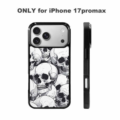 iPhone 17 Pro Max Case — Skull Dark Art Gothic Print Gothic, Original Design Phone Case
