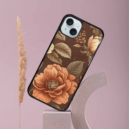 iPhone 15 Plus Case — Vintage Botanical Art Pattern, Customized Protective Case
