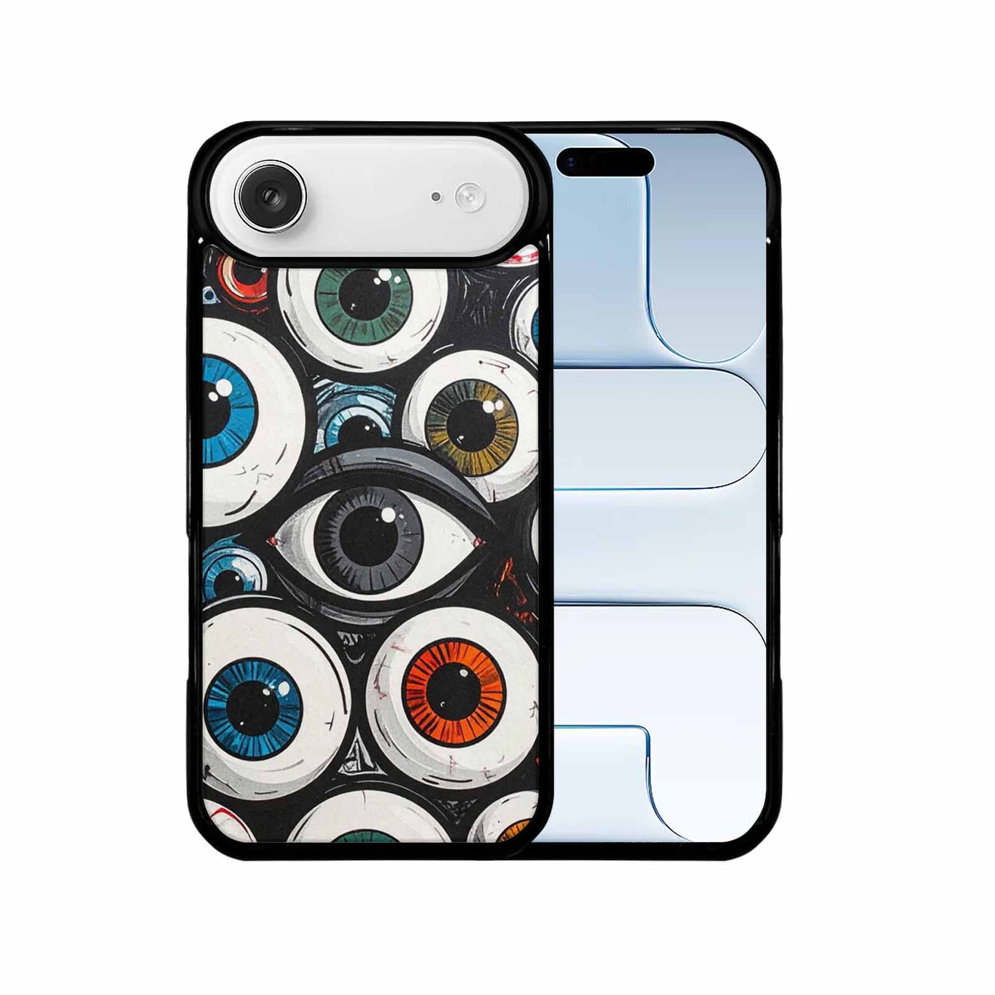 iPhone 17 Air Case — Seamless Repeating Pattern Of Overlapping Cartoon, Unique Phone Case Design