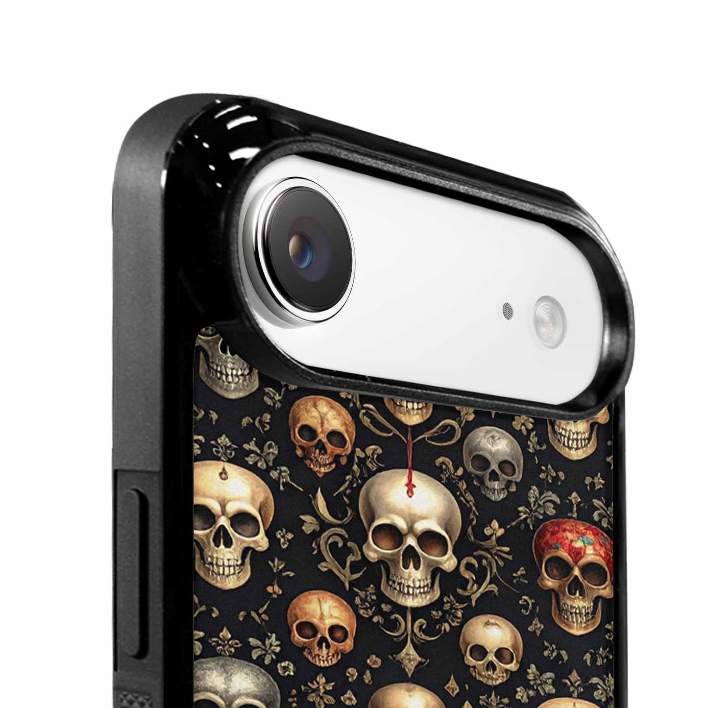 iPhone 17 Air Case — Skull Dark Art Gothic Print Gothic, Customized Protective Case