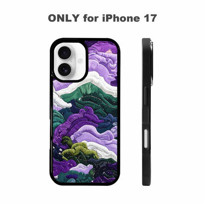 iPhone 17 Case — Vivid Camo Genderqueer Camo, Custom Art Phone Cover