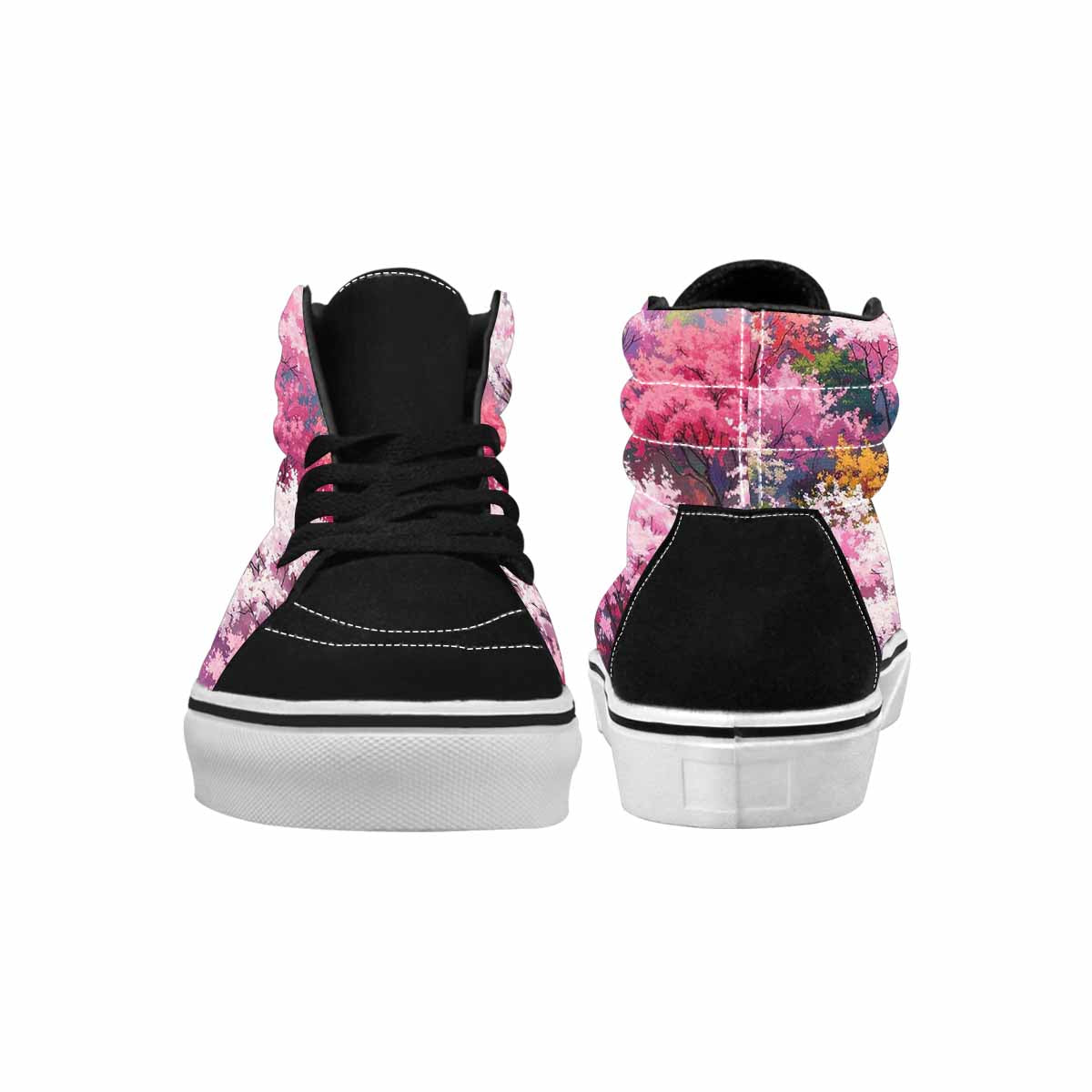 MEN'S Cherry Blossom Branch Cherry High Top Canvas Y2K Shoes