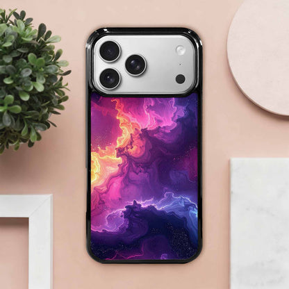 iPhone 17 Pro Max Case — Galaxy Nebula Art Seamless Galaxy Space, Custom Made Phone Cover