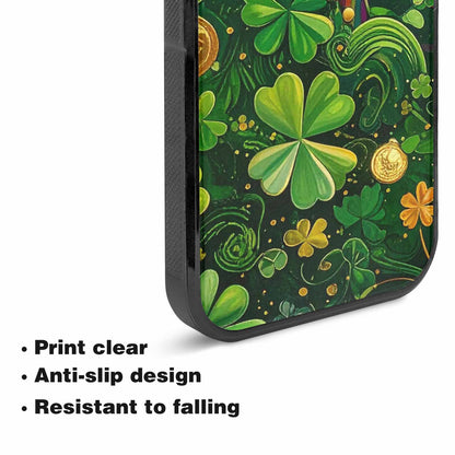 iPhone 15 Case — St Patrick\'s Clover St Patrick\'s Clover, Custom Made Phone Cover