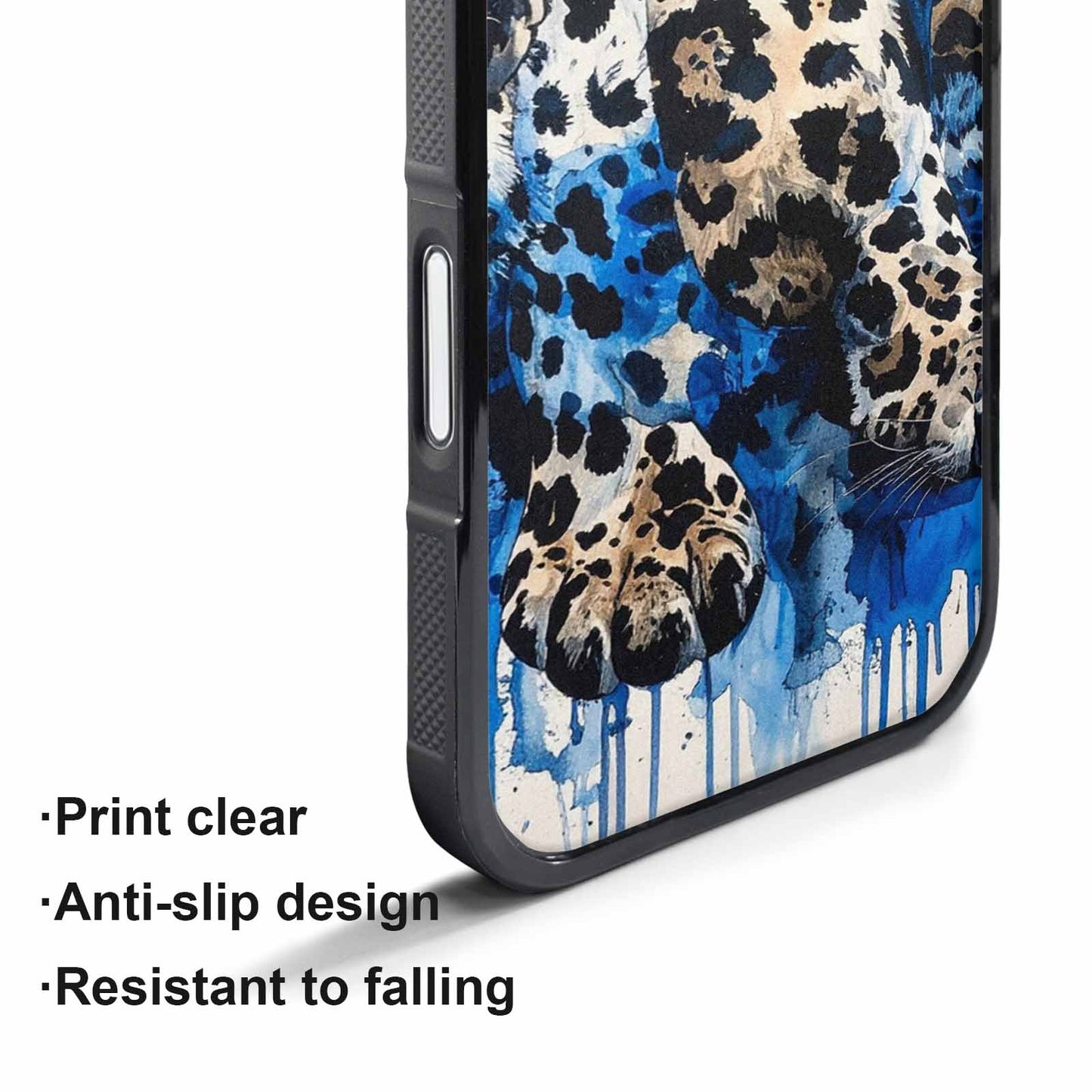 iPhone 17 Pro Max Case — Animal Print Black &amp; Animal Print, Custom Made Phone Cover
