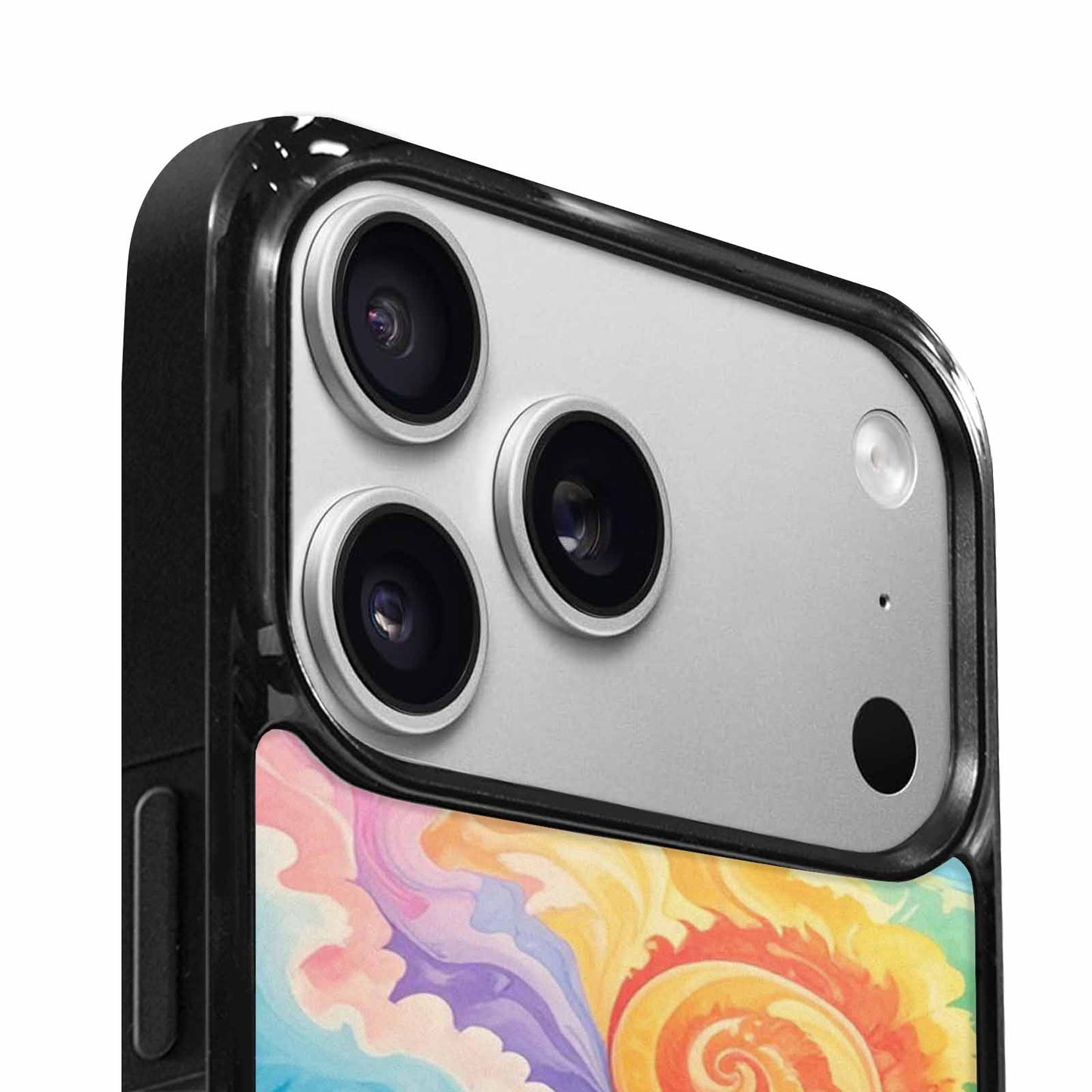 iPhone 17 Pro Case — Tie Dye Swirls Tie Dye Tie, Unique Phone Case Design