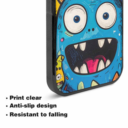 iPhone 15 Plus Case — Goofy Cartoon Monster, Customized Protective Case