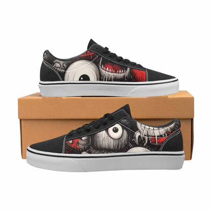 WOMEN'S Multi Lace-Up Canvas Vibrant Chaos Sneakers