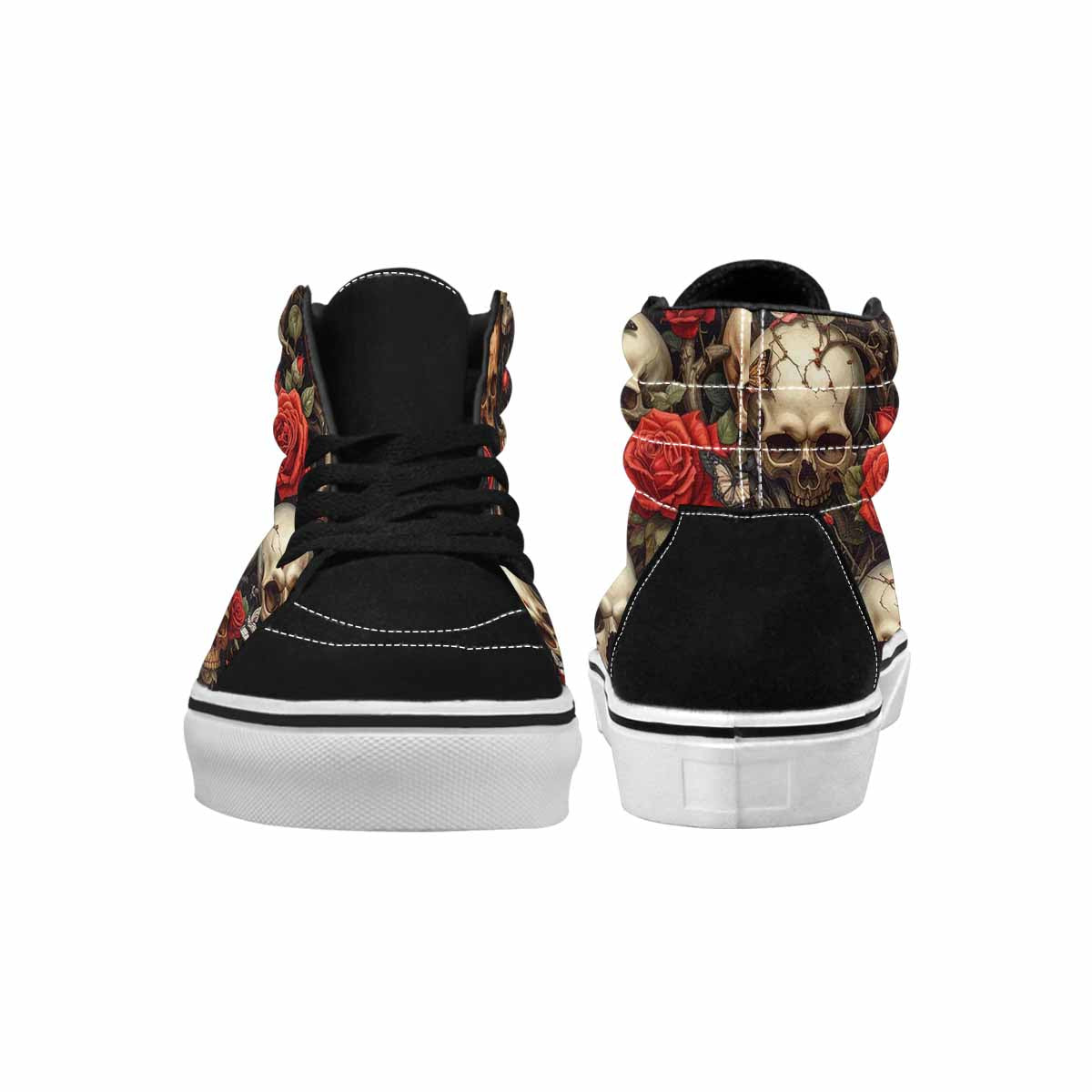 MEN'S More Overlapping Ontop Each High Top Canvas Kaleidoscope Sneakers