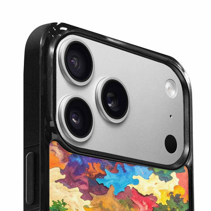 iPhone 17 Pro Max Case — Camo Patches Full Color Camo, Custom Printed Phone Case