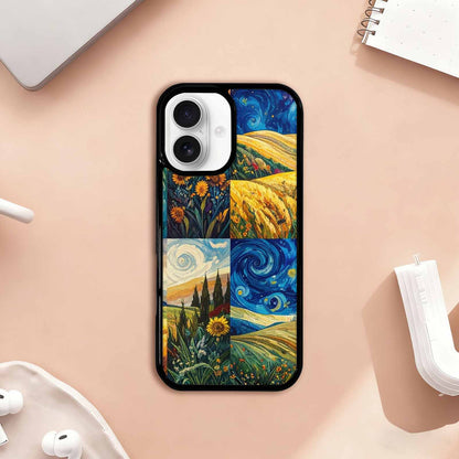 iPhone 17 Case — Small Van Gogh Style Galaxy Space, Custom Designed Case Cover