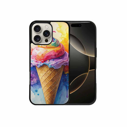 iPhone 16 Pro Max Case — Melting Icecream Collage, Unique Phone Case Design