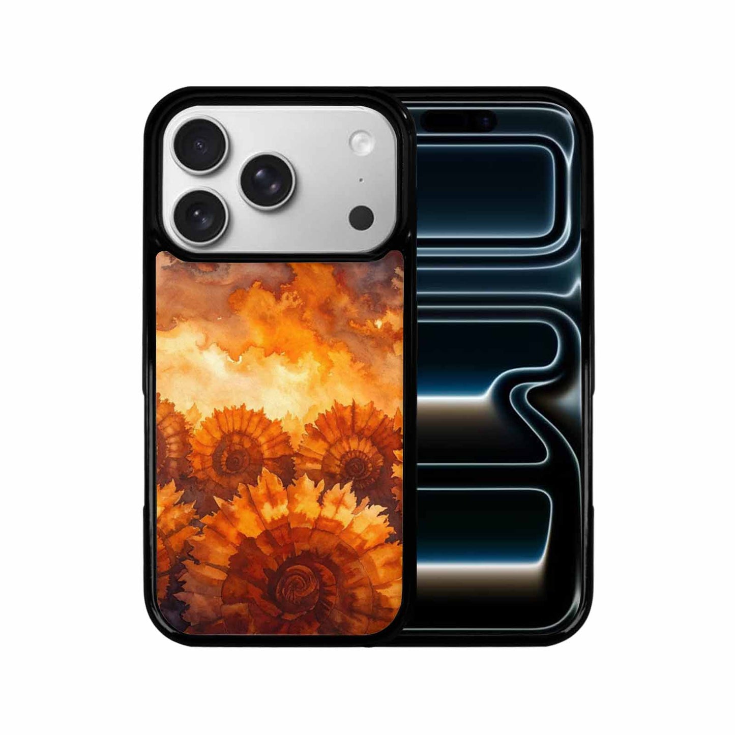 iPhone 17 Pro Case — Seamless Repeating Pattern Of Overlapping Tie, Custom Printed Phone Case