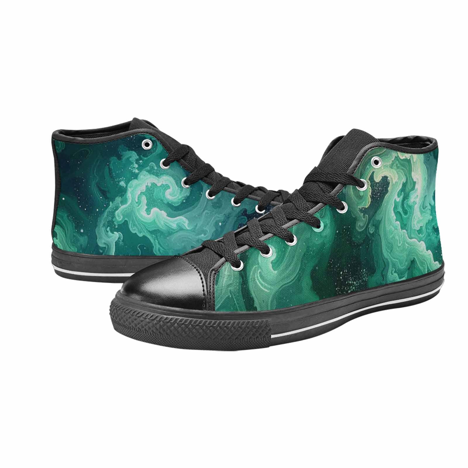 WOMEN'S Galaxy Art - High Top Canvas Dreamcore Sneakers