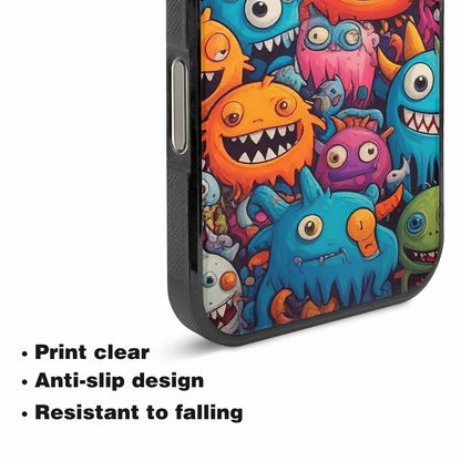 iPhone 16 Pro Case — Monsters General Cartoon Monst D4o, Unique Phone Case Design