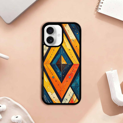 iPhone 17 Case — Vintage Summer Diamond Retro Vintage, Original Design Phone Case