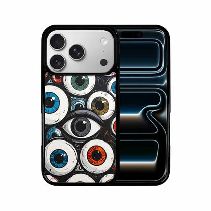 iPhone 17 Pro Case — Seamless Repeating Pattern Of Overlapping Cartoon, Unique Phone Case Design