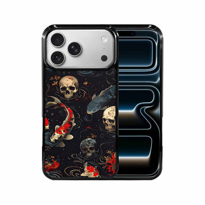 iPhone 17 Pro Max Case — Skull Dark Art Gothic Print Gothic, Personalized Phone Case