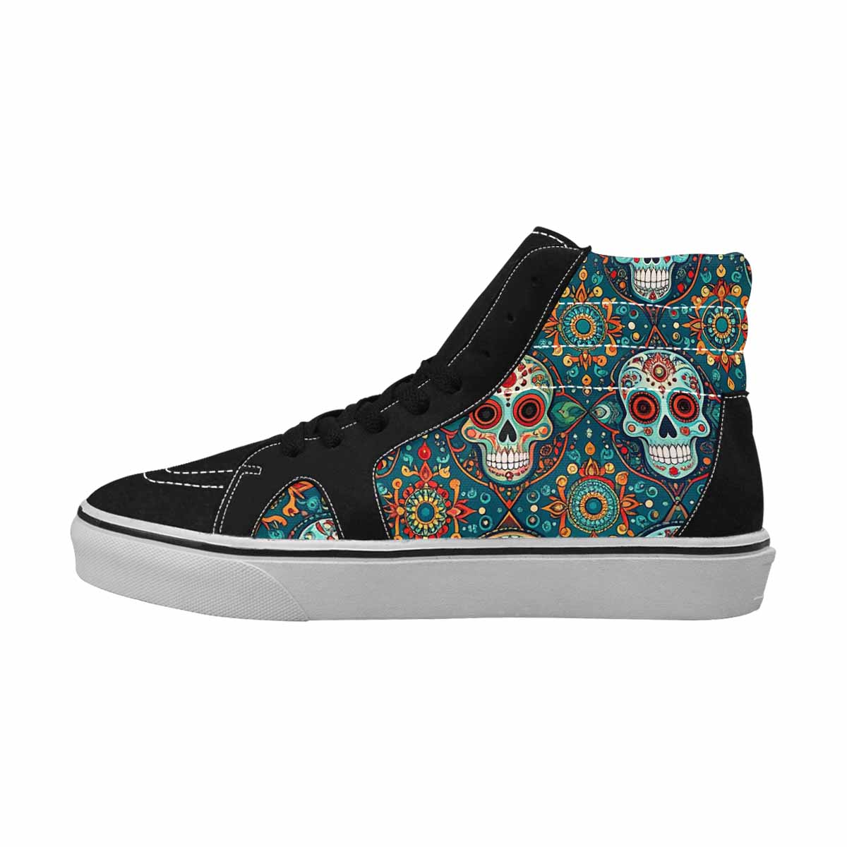 MEN'S Vibrant Skull Pattern 28 Ferion