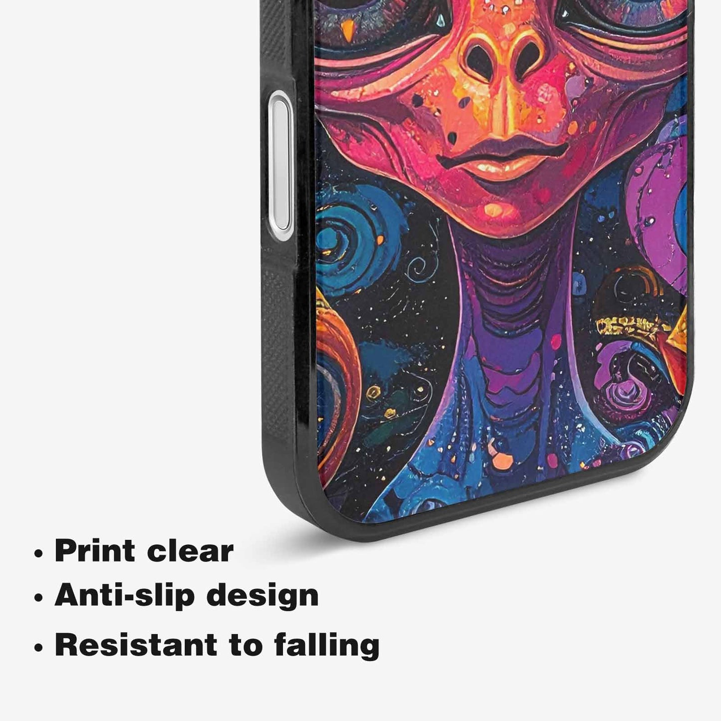 iPhone 16 Case — Cartoon Alien Characters, Custom Art Phone Cover